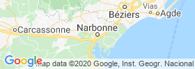 Narbonne map